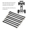 8pcs M3 Aluminum Alloy Link Rod Linkage Set for Axial