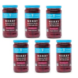 Tillen Farms Cherries - Merry Maraschino - 14 oz - case of 6