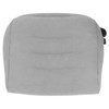 Inflatable Lumbar Waist Pillow PVC and Flocking Press Gray Inflation
