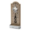 Pajoma 15351 Holzboard Bottle Opener with Tray DECAP Natural /