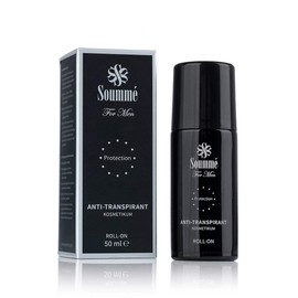 Soummé Antiperspirant Protection Roll-On for Men Cosmetics [50 ml] | Protects Against Sweat and Odour Formation, Various Care Ingredients