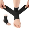 Adjustable Compression Ankle Brace for Sprained Ankle, Strong Support, Breathable