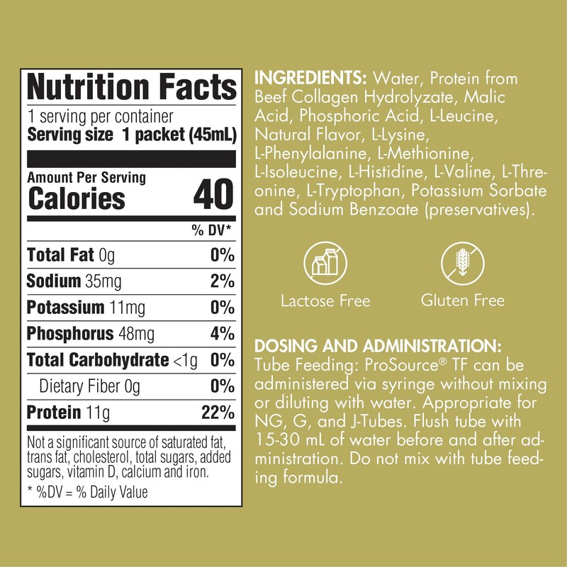 Liquid protein made exclusively for Tube Feeding 11 grams protein