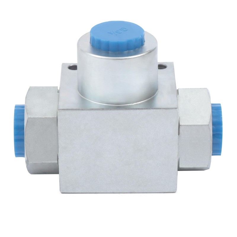 3 Way Hydraulic Ball Valve, 3/4 in NPT Female Hydraulic