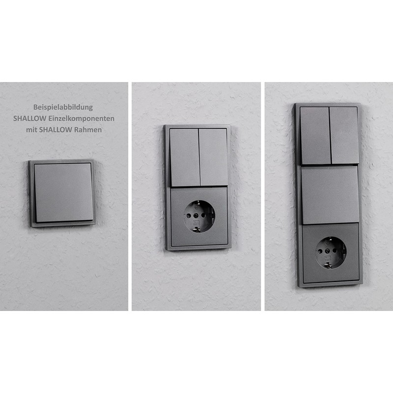 MC Power - Series Switch | SHALLOW | 2-Way, 250