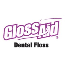 GlossAid Multi-Strand Medium Waxed Dental Floss- 48yds - Buy 5, Get 1 Free