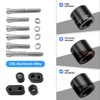 XJMOTO Floorboard 3/4'' Extension Spacer Kit Compatible with Harley Touring