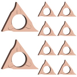 AMTOVL 10PCS Triangle Cutter Heads R Angle for Pneumatic Chamfering Machine
