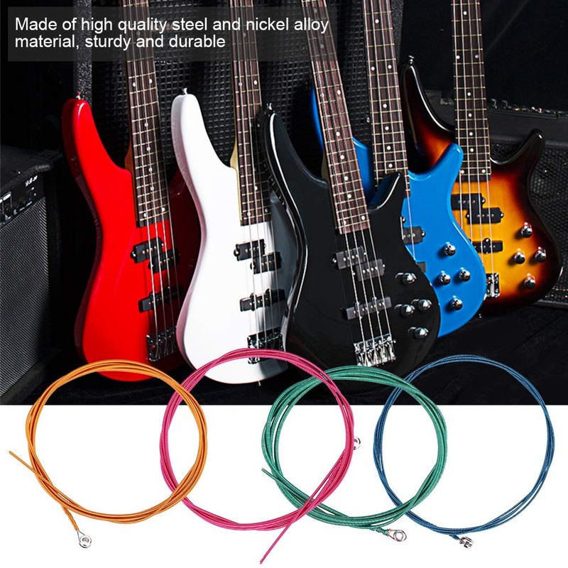 Bass Strings, Steel Bass Strings, Flatwound Bass Guitar Strings Band