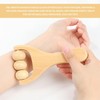 Pack of 4 Hand Massager, Manual Massager, Wooden Massager, Roller
