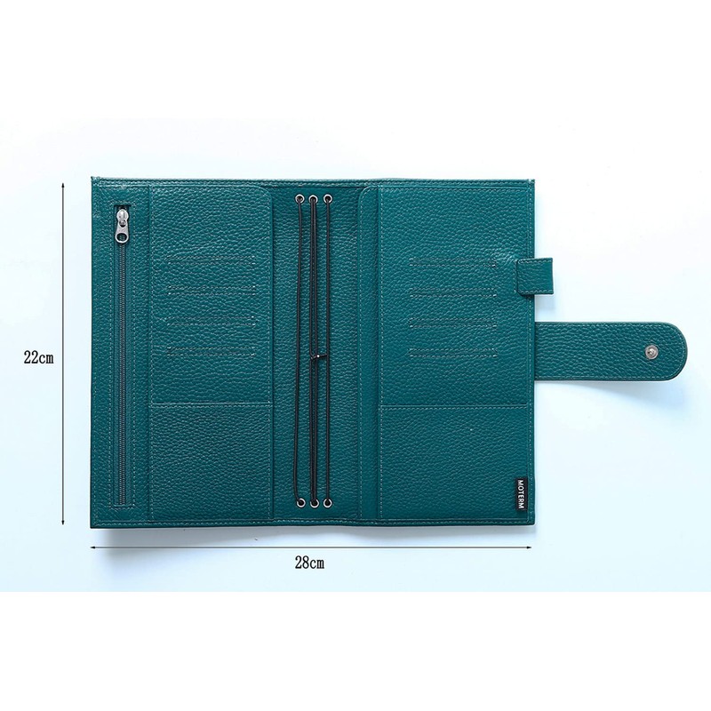 Moterm Companion Traveler's Notebook Cover - Upgraded Design with Back