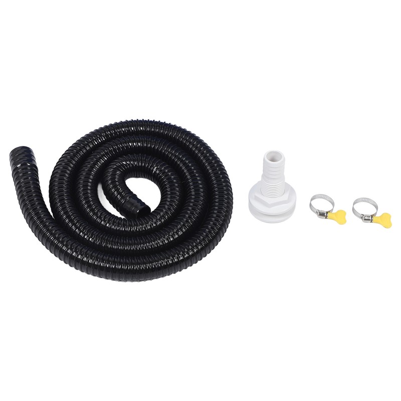 Bilge Pump Installation Kit Black 1‑1/8in Leak Proof Easy Installation