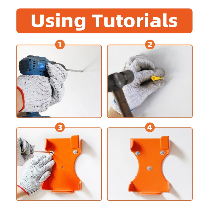 Leaf Blower Hanger, 1 Pack Upgrade Handheld Blower Rack for