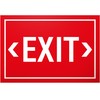 DankeDir! Exit exit sign, 30 x 20 cm, gift idea,