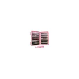 642 Kit Pestañas Maquillaje Diy Extension Mixto 30d 40d 50d Negro 30d/40d/50d