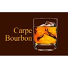 CafePress Carpe Bourbon Oval Rectangle Bumper Sticker Car Decal