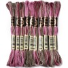 CABODYALS 6 Strands Cross Stitch Threads Embroidery Floss Thread Bulk