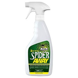 STAR BRITE Spider Away – Safely Chase Away Spiders & Other Pests Without Harm - Ideal for Use On Garages, Porches, Docks, Boathouses, Home & More - Safe to Use Around People, Pets & Wildlife
