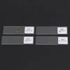 25PCS Microscope Slides Optical Glass Cover Transparent Slide Set for