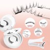 Higu clace Magnetic Eyelash Kit with Applicator, Reusable Magnetic Lashes