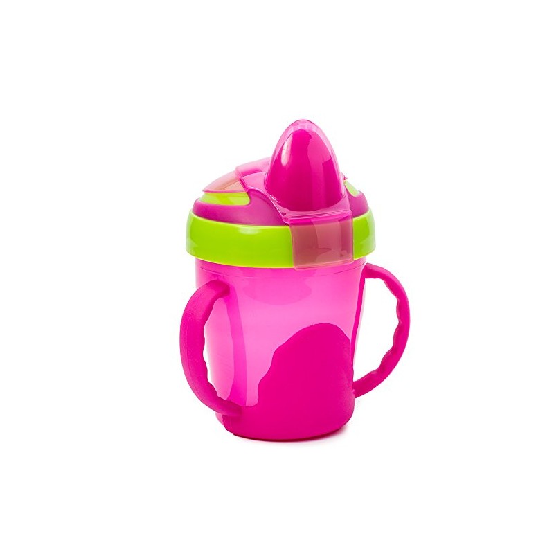 Vaso de entrenamiento Vital Baby con dos asas, sin derrames,