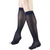 Truform Sheer Compression Stockings, 15-20 Mmhg, Women's Knee High Length,