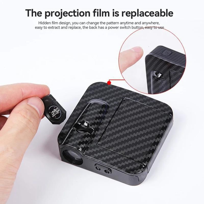2Pcs Car Door Lights Projector Ghost Shadow Lights, Laser Welcome