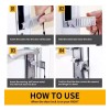 OEM Herramienta Para Bloquear Poner Seguro A Puertas Acero Inox