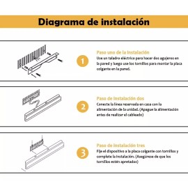 AutoWT Lampara Pared Led Para Espejo De Baño Moderna 25cm 12w