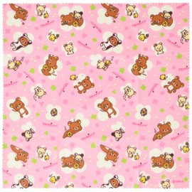 Rilakkuma Cleaning Cloth, Ultra Fine Fiber, 7.7 x 7.7 inches (19.5 x 19.5 cm)