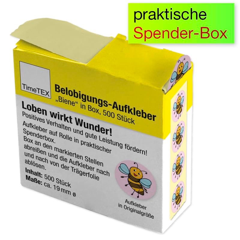 TimeTEX - Praise Sticker "Bee" | Teacher Stickers for Motivational
