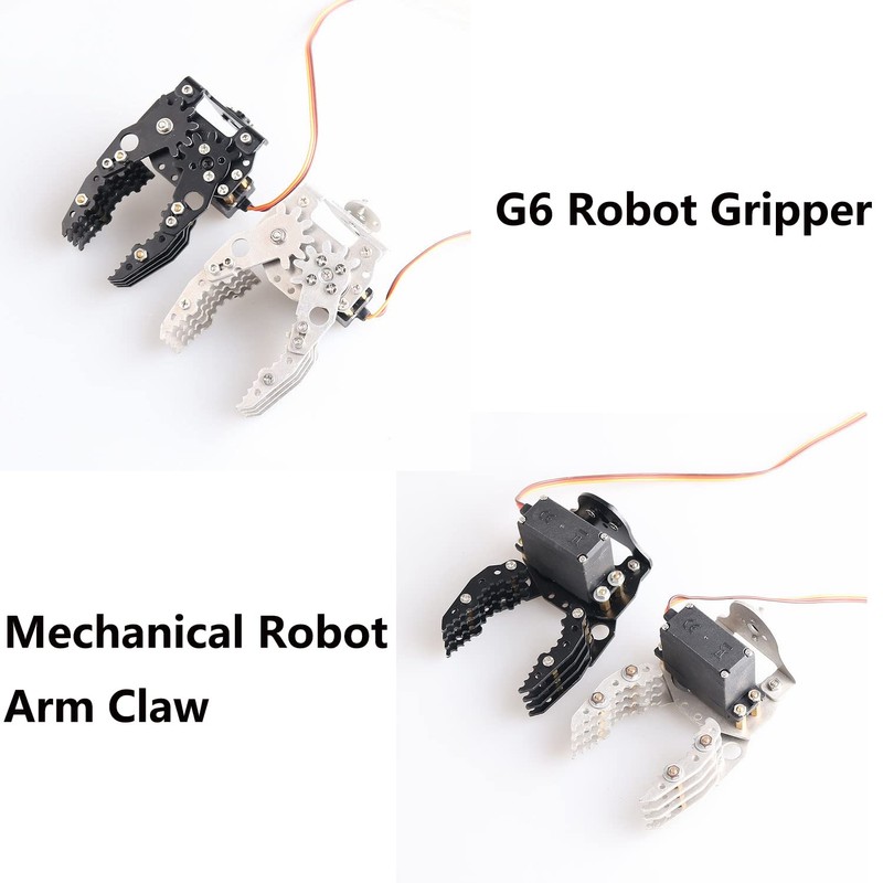 Professional Metal Robot Arm/Gripper/Mechanical Claw/Clamp/Clip with High Torque Servo, RC