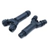 ZONADAH 2 Pack Y-Type 3-Way IP68 Waterproof Electric Cable Wire