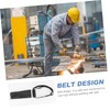 TEHAUX 2pcs Flame-resistant Welding Rod Holder Bag High-capacity Wear-resistant Storage