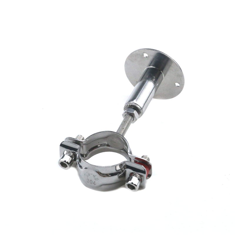 Quluxe 2 Pcs Stainless Steel Wall Mount Ceiling Mount Pipe