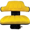 TS1040ATSP Yellow Wrap Around Seat with Arms Fits John Deere