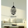 Large Vinyl Wall Decal Ramadan Kareem Arabic Lantern Calligraphy Muslim
