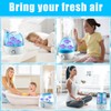 12PCS Universal Humidifier Tank Cleaner,Demineralization Cleaning Ball for Most Humidifier