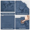 Porta Pasaporte con Bloqueo RFID, Porta Pasaporte y Visa Impermeable,