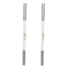 2pcs Eyebrow Pencils Brush Brow Makeup Pen Smudge for Travel Stylish Design