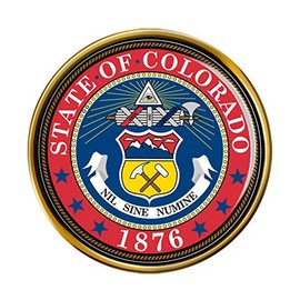 Colorado USA Pin Badge