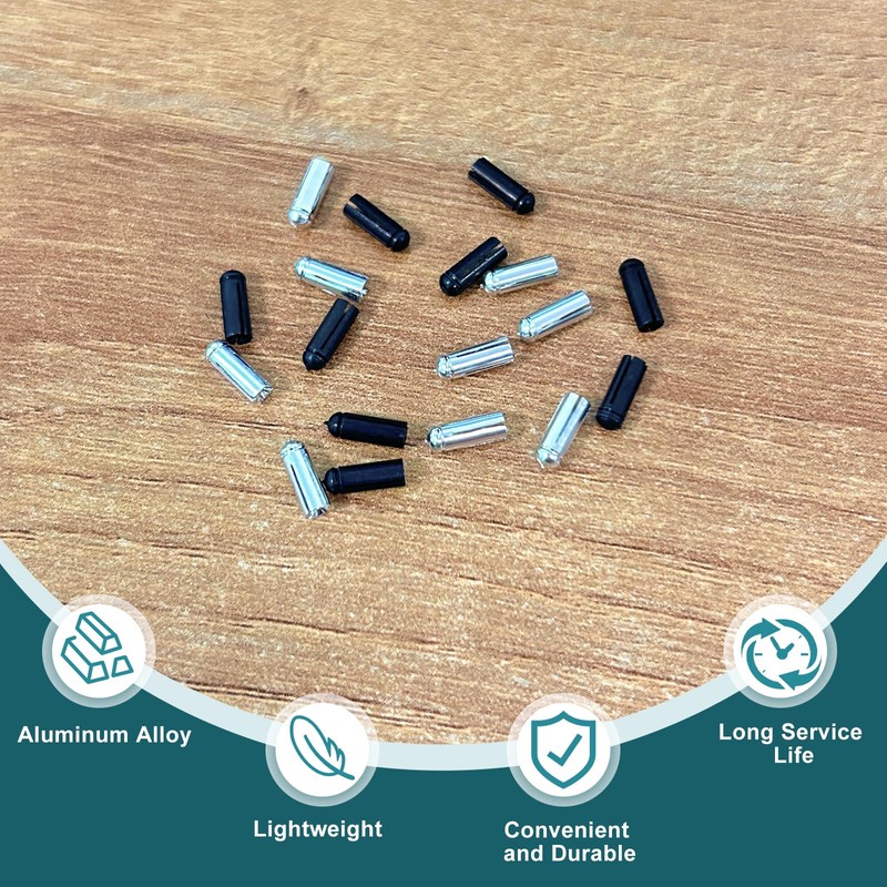 Pack of 18 Aluminium Dart Flight Savers, Long Life Dart