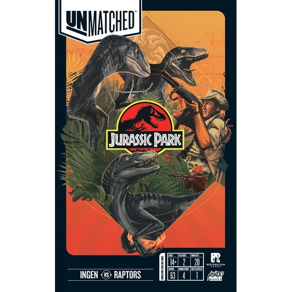 Unmatched Jurassic Park: Ingen Vs. Raptors