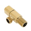 Brass Hot/Cold Water, Bathroom Installation Washbasin Taps, Shut Off Faucet,