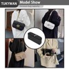 TUKYWAN Purse Organizer Insert with Zipper for GG Marmont Insert