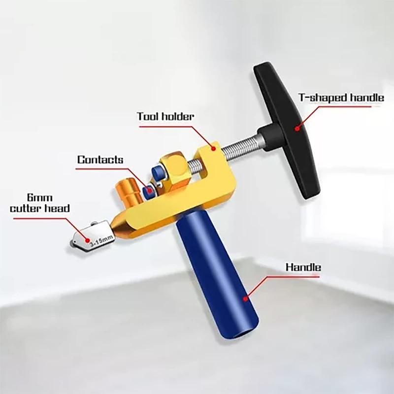 Manual Tile Cutter Hand Tool Opener Multifunctional 2 in 1