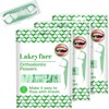 Lakeyface 150 Count Orthodontic Flossers for Braces with Floss Dispenser,