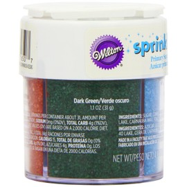 Wilton Primary Sugar Crystals Baking Supplies, 4.4 oz, Multicolored