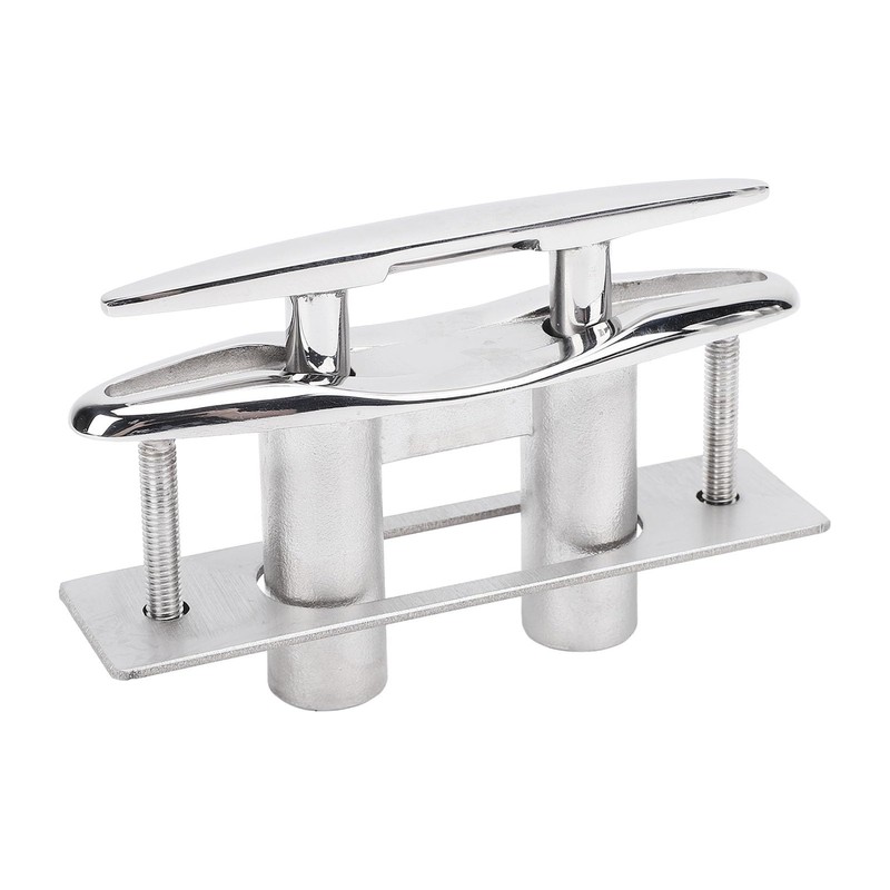 Boat Cleat Flat Top,316 Stainless Steel Boat Dock Cleats,Rope Cleat,Pull