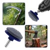 4 Pcs Lawnmower Blade Sharpener Heavy Duty Lawn Mower Blade